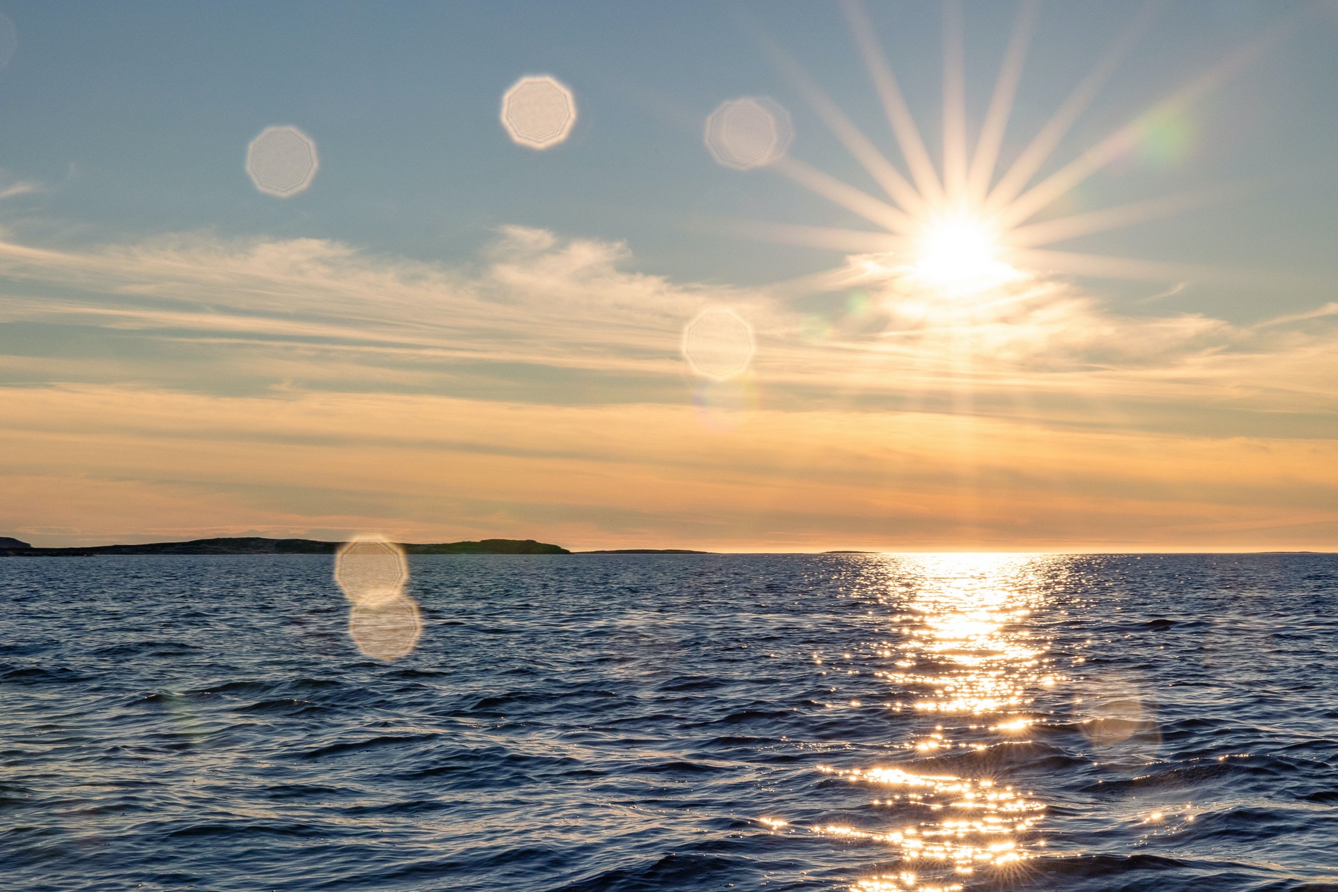 Sunrise over James Bay